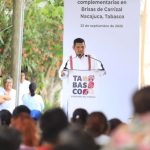 Protestan por falta de pagos en obra del tren maya en Yucatán